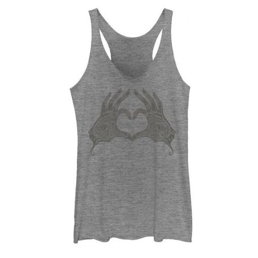 Heart Shaped Hands tank-top TJ24MA1