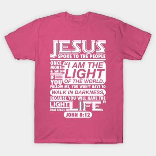 John Bible Verse T-Shirt AL18MA1