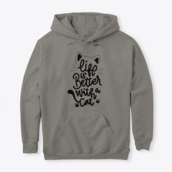 Life Is Better With A Cat Tees Hoodie FA19MA1