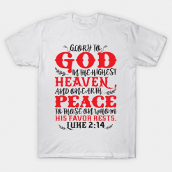 Luke Bible Verse T-Shirt AL18MA1