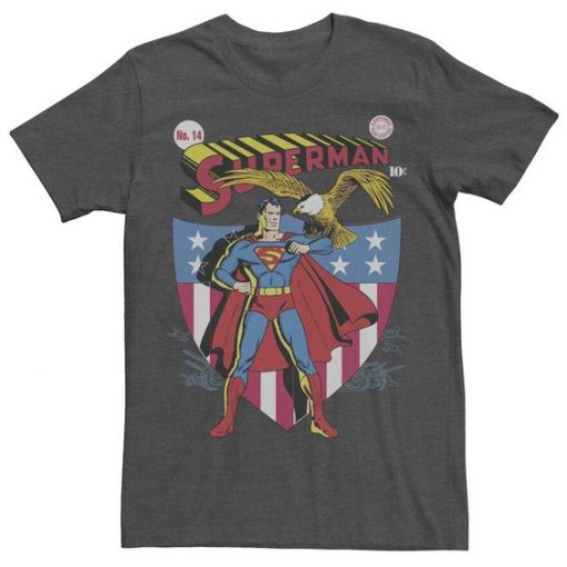 Men's DC Comics Superman Stars T-Shirt FA19MA1