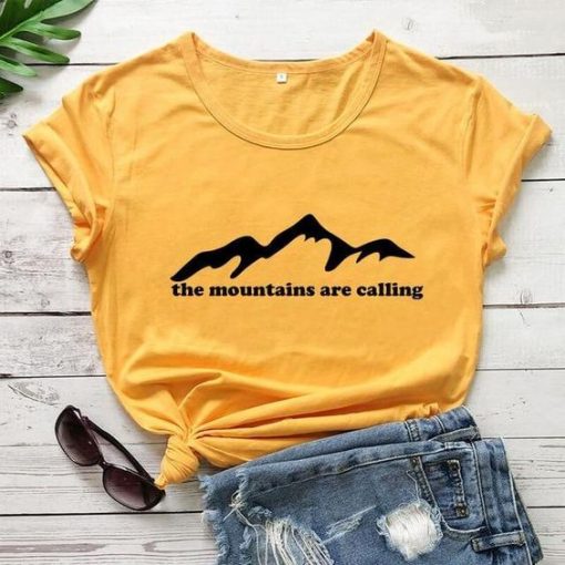 Mountains is Calling T-Shirt SR15MA1