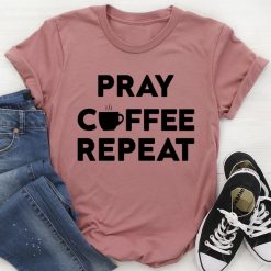 Pray Coffee T-Shirt SR15MA1