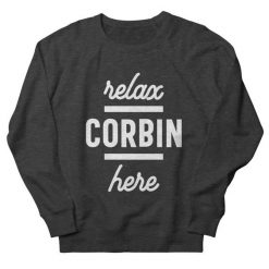 Relax Corbin Here Sweatshirt SD22MA1