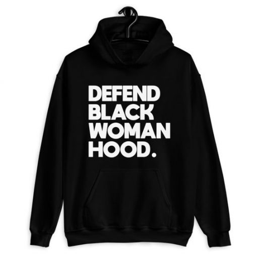 Defend Black Hoodie SD10A1
