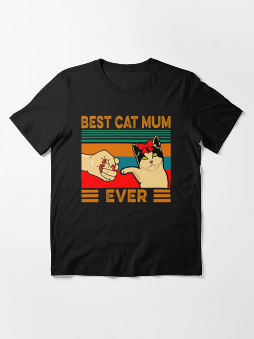 Best Cat Mum Ever T-shirt SD17M1