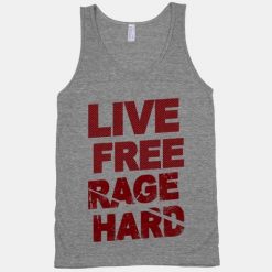 Live Free Rage Hard Tanktop SD17M1