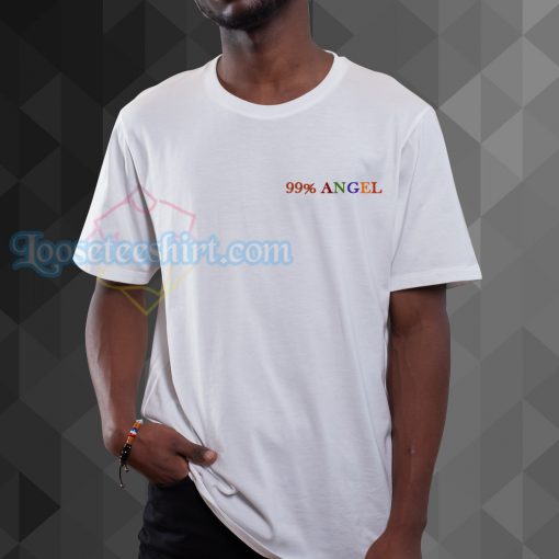 99 percent angel t shirt