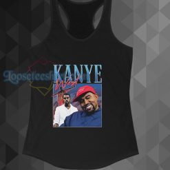 Kanye West Homage Yeezy Music Rapper Tanktop