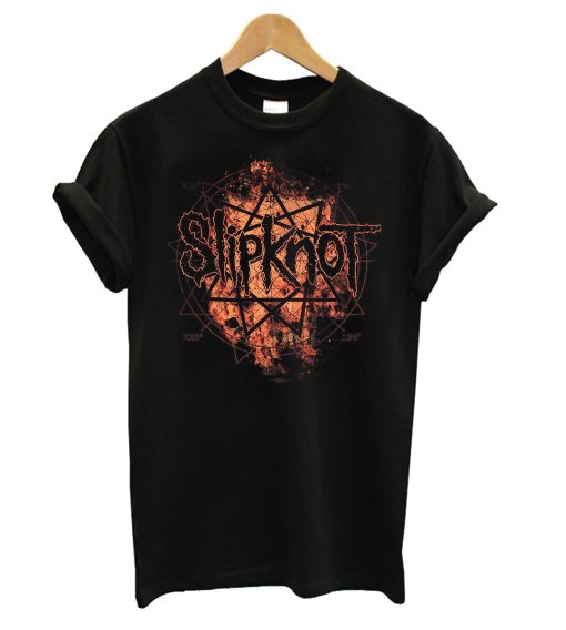 Slipknot Radio Fire Black T shirt