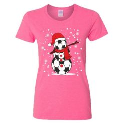 Snowman Flakes Christmas T-Shirt