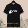 Love Middle Finger Logo T-Shirt