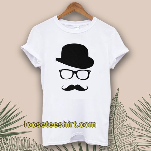 Mustache Men's Short Sleeve Tee Tshirt