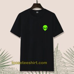 Alien Head Pocket Patch T-shirt