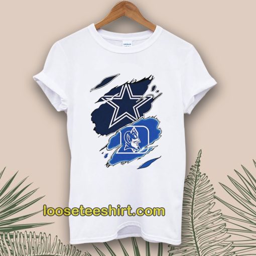 Dallas Cowboys and Duke Blue Devils T-Shirt