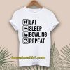 Eat Sleep Bowlinger Repeat Husband Tshirt