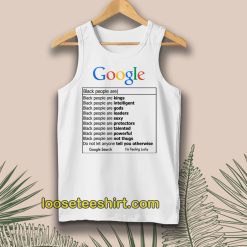 Google Black Men are Tanktop