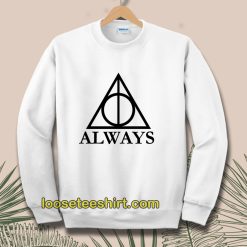 Harry Potter Deathly Hallows Always Sweatshirt
