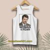 Ron Swanson Woman of the Year Parks and Recreation Tanktop