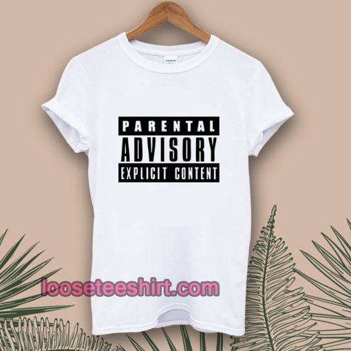 Parental Advisory Explicit Content T-shirt