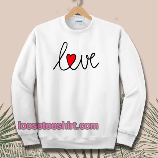 RED LOVE Sweatshirt