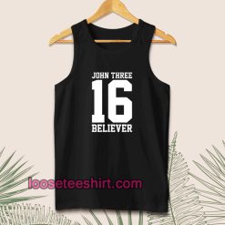 john three 16 believer tanktop