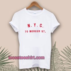nyc-70-mercer-st-Tshirt