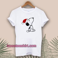 Christmas Snoopy T-shirt