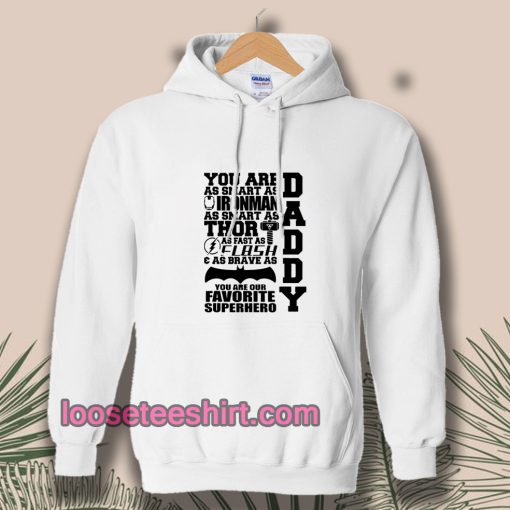 Daddy Superhero Hoodie