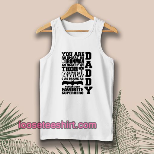 Daddy Superhero Tanktop