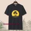 Coconut Tree Sunset t-shirt TPKJ1