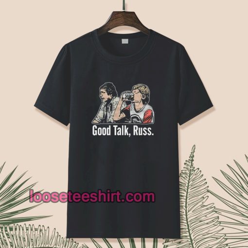 Good Talk Russ Black T-Shirt TPKJ1