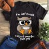 Owl I M Not A Nerd I M Just Smarter Than You Unisex T Shirt Love Needs No Words Deaf Awareness Unisex T Shirt TPKJ1