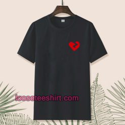 Broken heart t-shirt TPKJ1