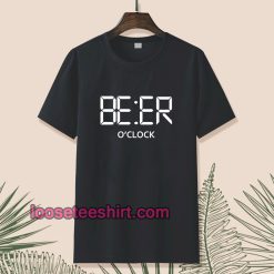 Beer o'clock t-shirt unisex TPKJ1