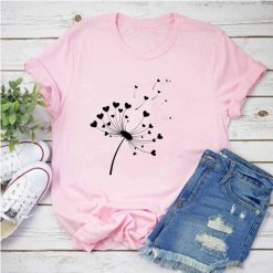 Ladies Unisex Floral Funky T Shirt TPKJ1