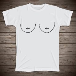 Pierced Nipples Cartoon T-Shirt TPKJ1