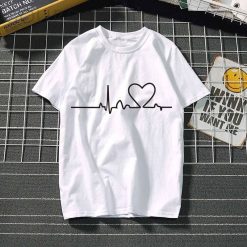 Than heart ulzzang graphic T-shirt TPKJ1
