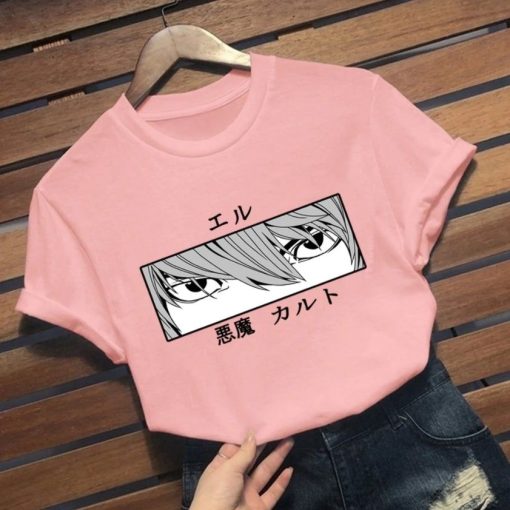 Grunge Style Tshirt Anime Eyes Street TPKJ1