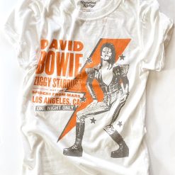 David bowie live from hollywood tee TPKJ1