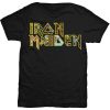 Iron Maiden Eddie Logo T-shirt TPKJ1