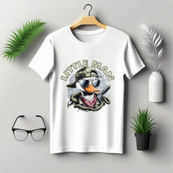 little man cool duckt t shirt